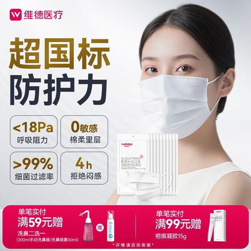 維德100只裝醫(yī)用外科口罩，滅菌級(jí)僅售15.9元，是日常防護(hù)的性價(jià)比之選嗎？